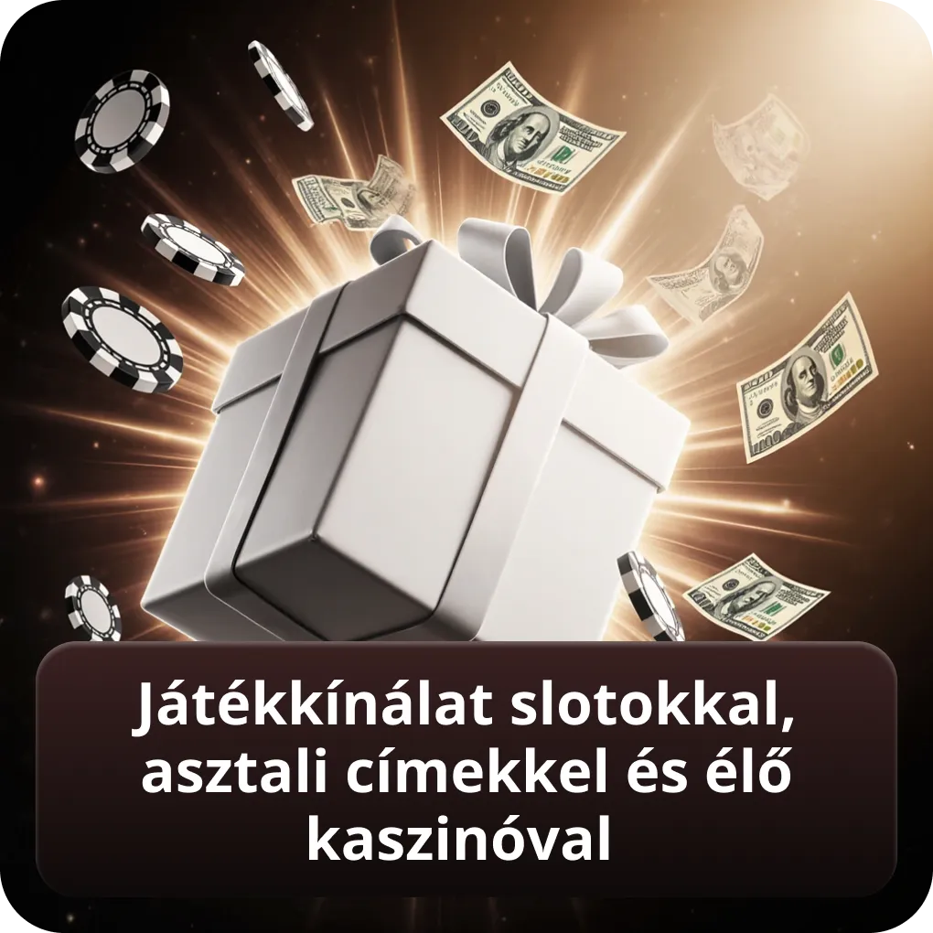 Játékkínálat slotokkal, asztali címekkel és élő kaszinóval a Fairspin Casino-ban