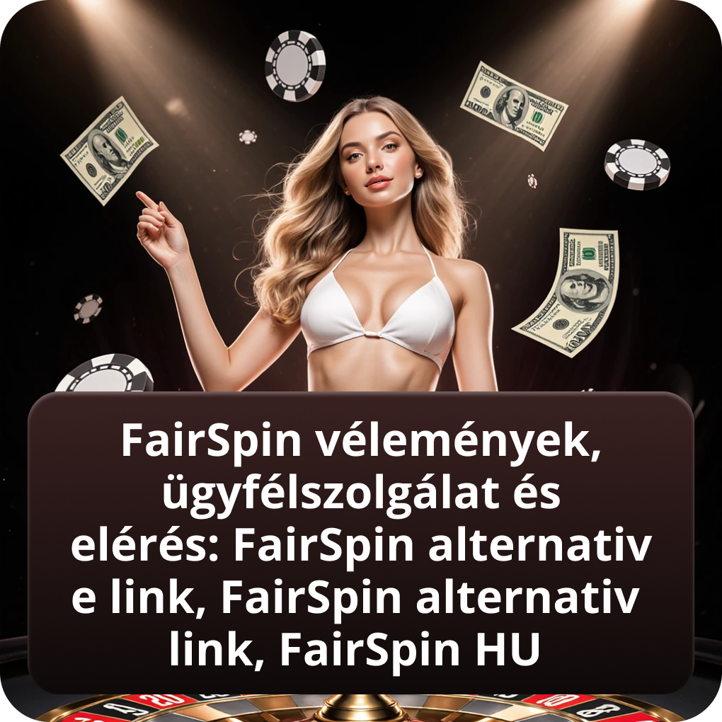 Fairspin Casino vélemények, ügyfélszolgálat és elérés: alternative link, alternativ link